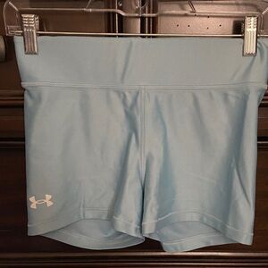 Under Armour Women's Sky Blue Athletic Shorts